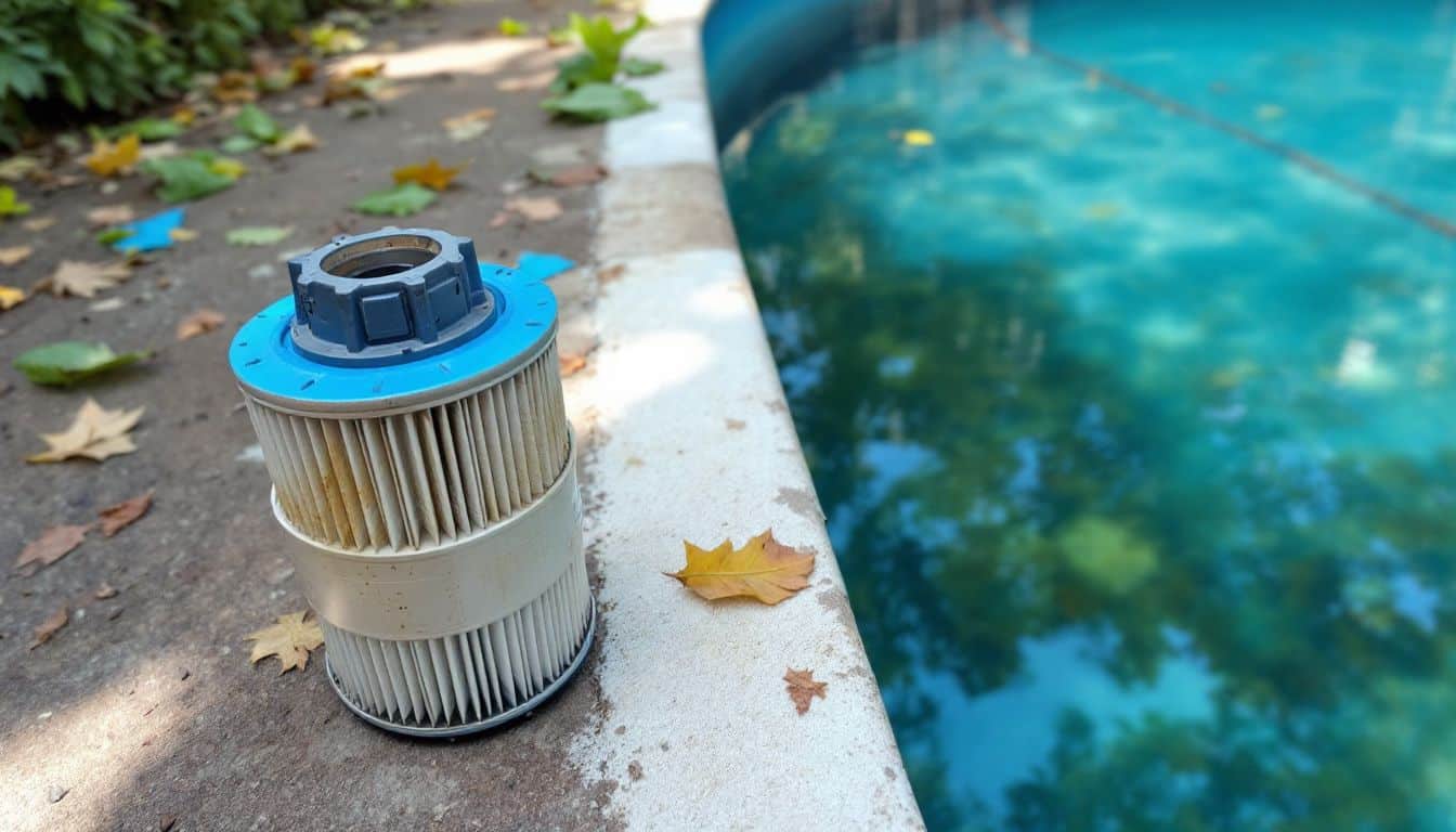 zwembad filter snel verstopt