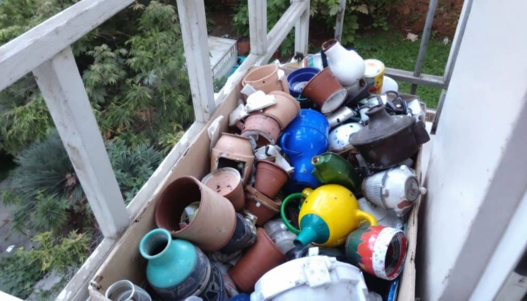 balkon schoonmaken