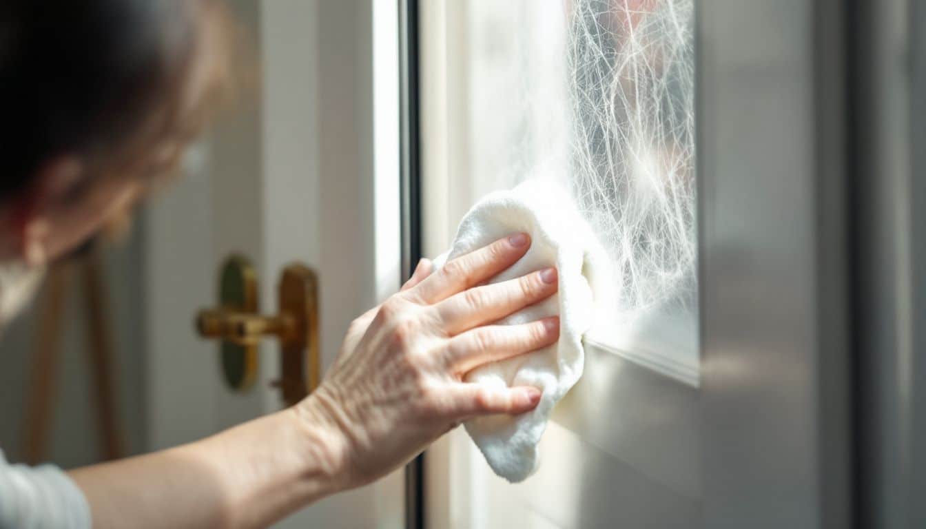 vette deuren schoonmaken