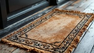deurmat schoonmaken