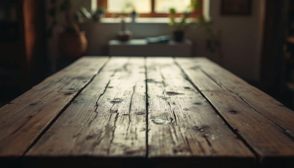 houten tafel schoonmaken