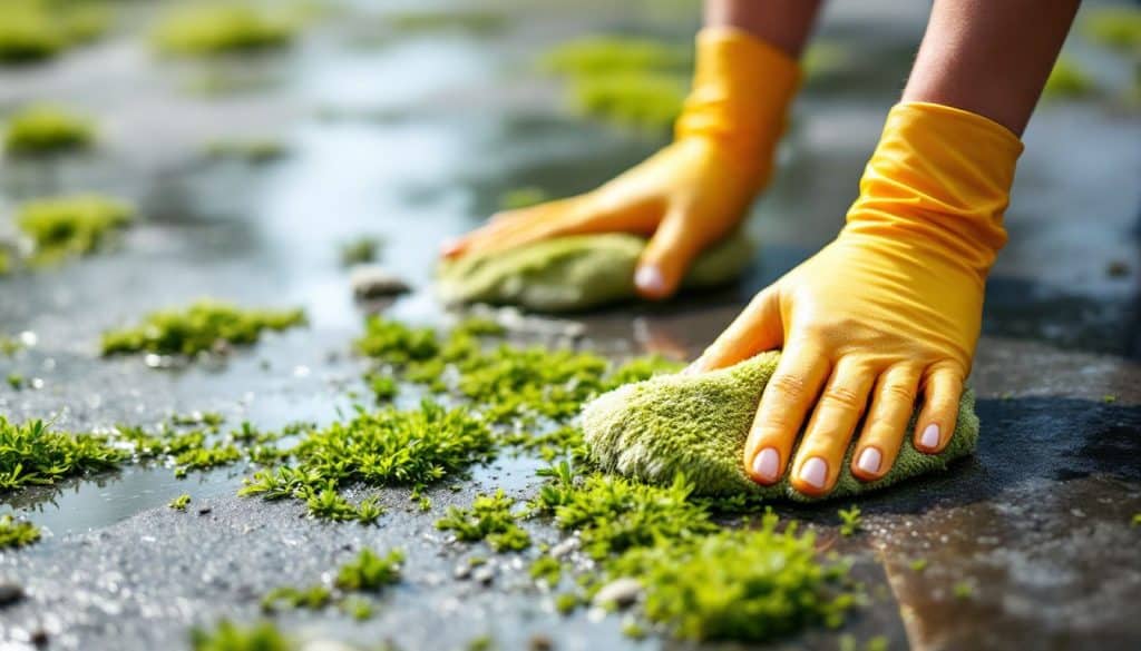 oprit schoonmaken