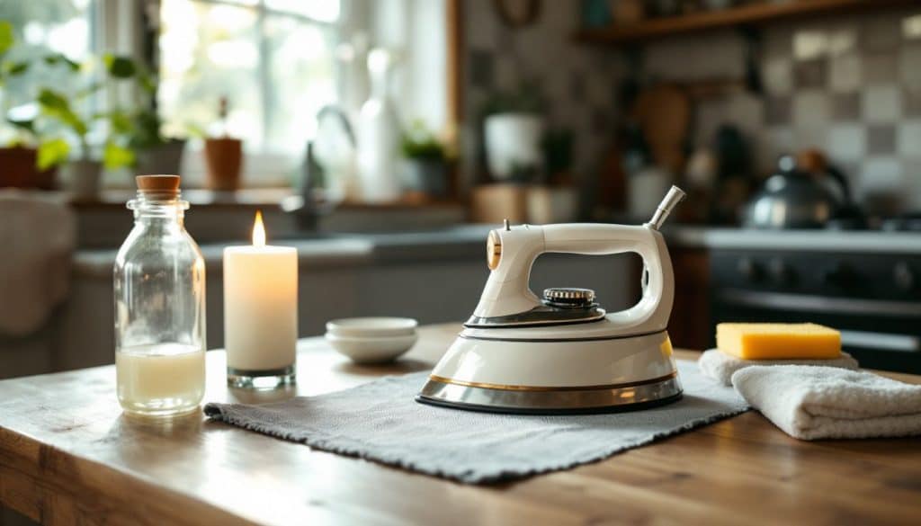 strijkijzer schoonmaken - oma weet