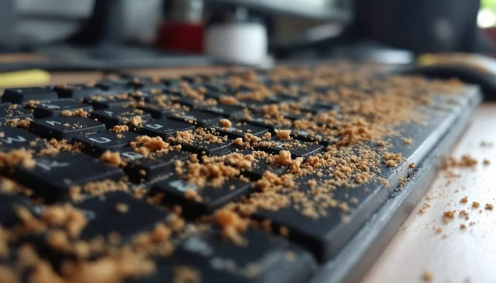 toetsenbord schoonmaken