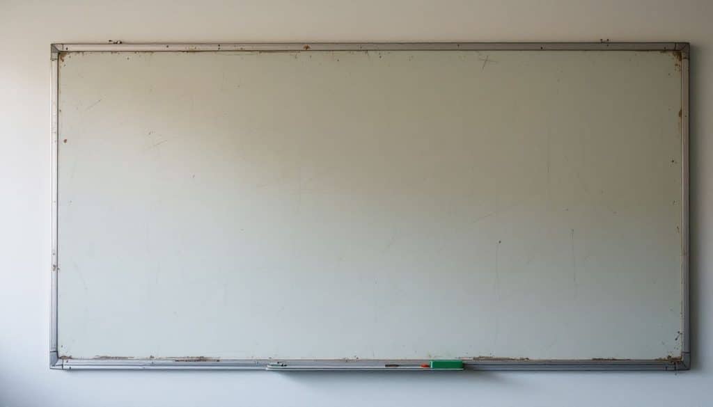 whiteboard schoonmaken