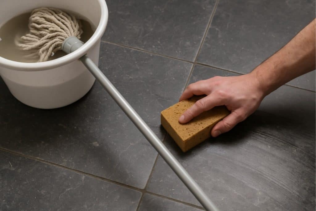 belgisch hardsteen schoonmaken