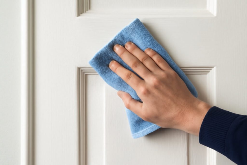 geverfd houtwerk schoonmaken