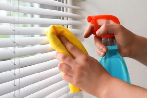 luxaflex schoonmaken action