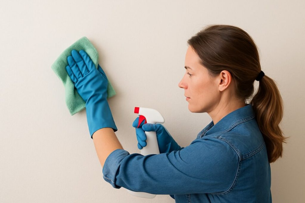 muren schoonmaken
