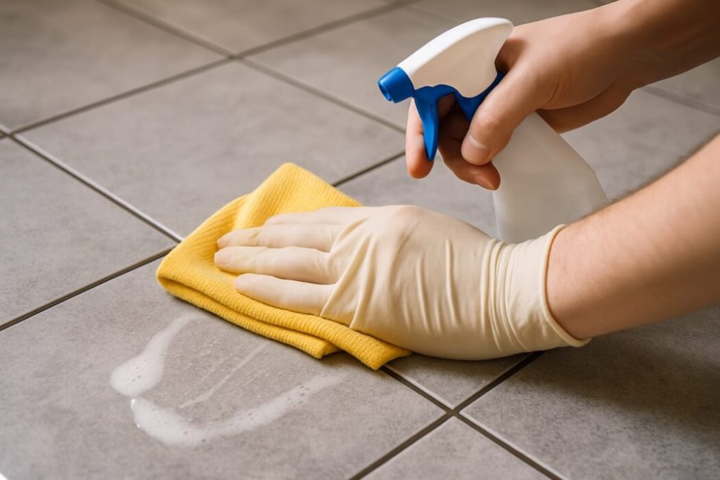 tegels schoonmaken
