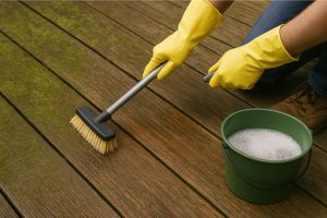 vlonder schoonmaken