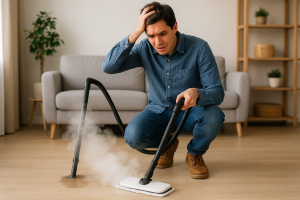 Nadelen stoomreiniger