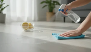 Laminaat schoonmaken met azijn