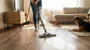 Hoe reinig ik laminaat met een stoomreiniger?