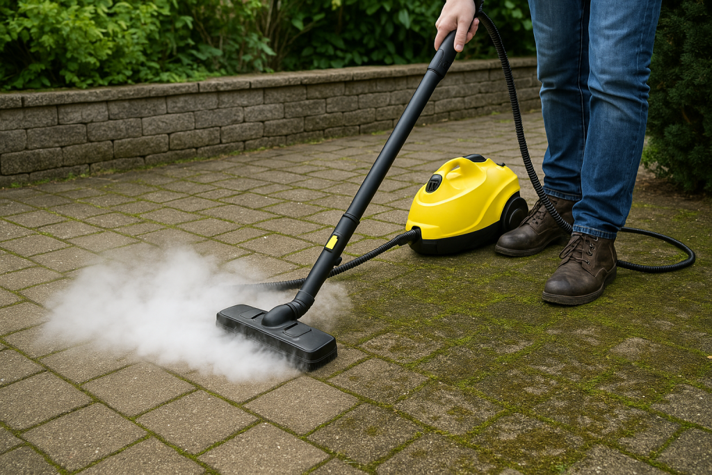 Stoomreiniger terras