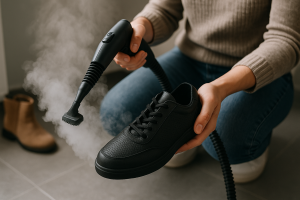 Stoomreiniger schoenen