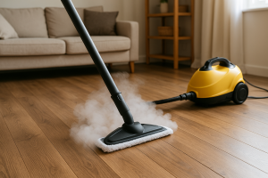 Stoomreiniger houten vloer