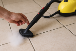 Stoomreiniger voegen